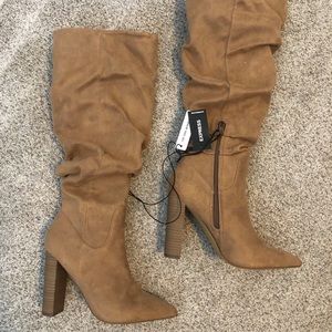Express knee high boots